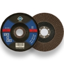 Fächerscheibe 125mm für Metall, Stahl und Holz Korn 120